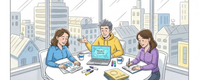 Het marketingteam binnen een B2B-organisatie is bezig met het opstellen van buyer persona’s om hun doelgroep beter in kaart te brengen.