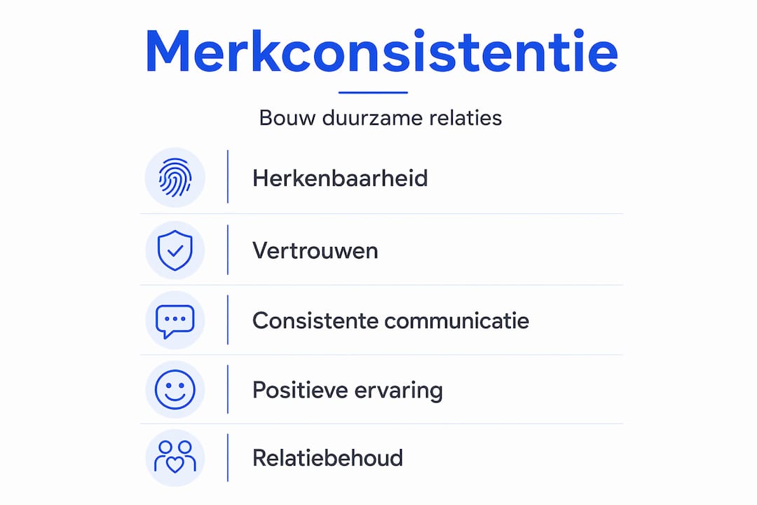 Visuele weergave: zo versterk je merkconsistentie en bouw je duurzame klantrelaties op